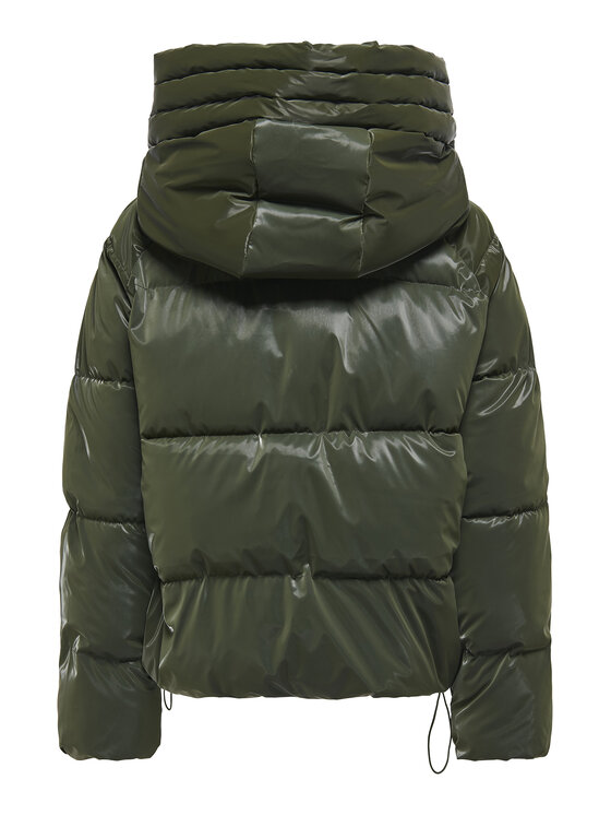 ONLY ONLY Kurtka zimowa Bergen 15351969 Zielony Oversize