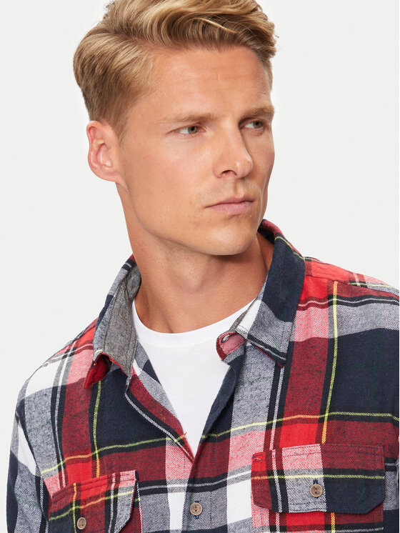 Brave Soul Brave Soul Koszula MSH-230KYLOS Kolorowy Regular Fit