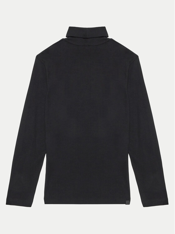 United Colors Of Benetton United Colors Of Benetton Rollkragenpullover 3DKEC202O Schwarz Regular Fit