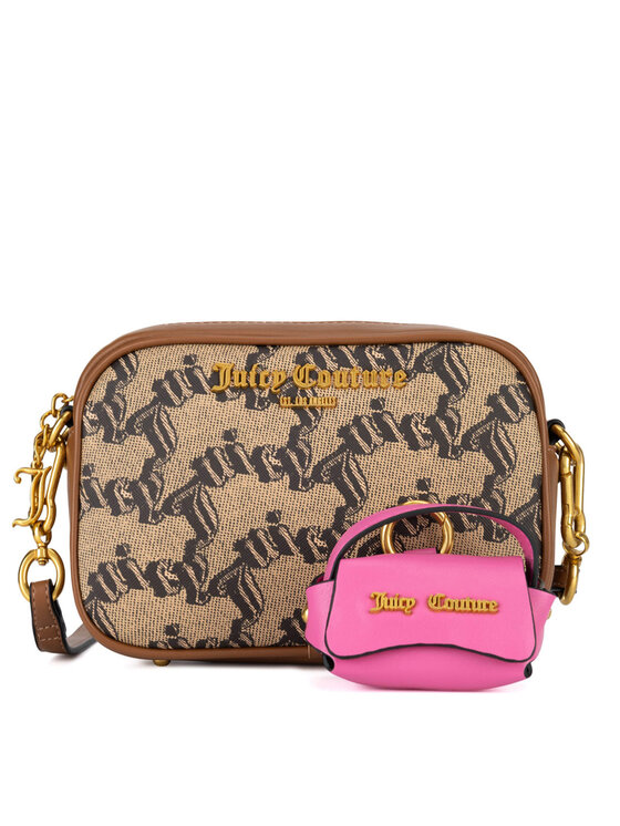 Juicy Couture Kabelka BIJXT8657WVP Hnedá