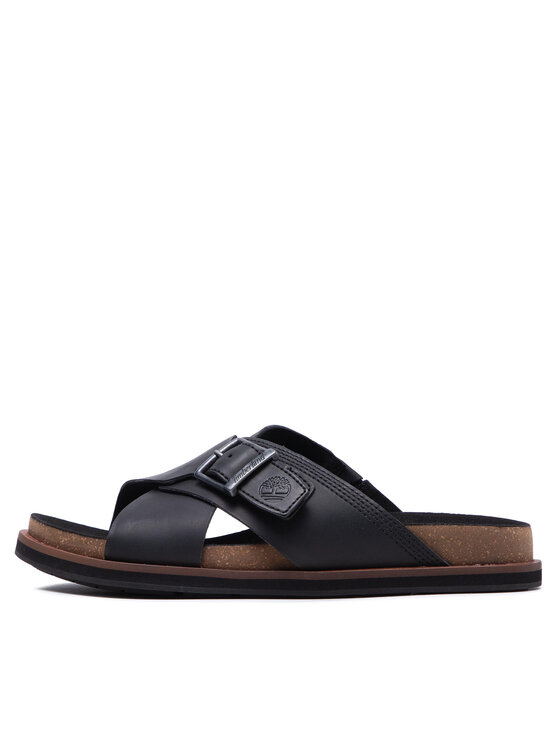 Timberland Timberland Iešļūcenes Amalfi Vibes Cross Slide TB0A2B65015 Melns