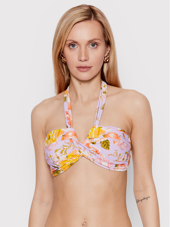 Seafolly Bikini augšdaļa Paradise Garden 33816-960 Violets