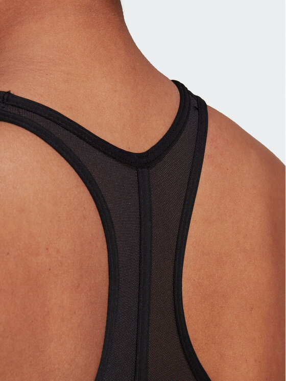 adidas adidas Αθλητικό σουτιέν Powerreact Training Medium-Support Bra HC7489 Μαύρο