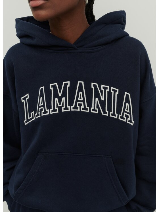 La Mania La Mania Felpa PERFECT 2 Blu scuro Classic Fit