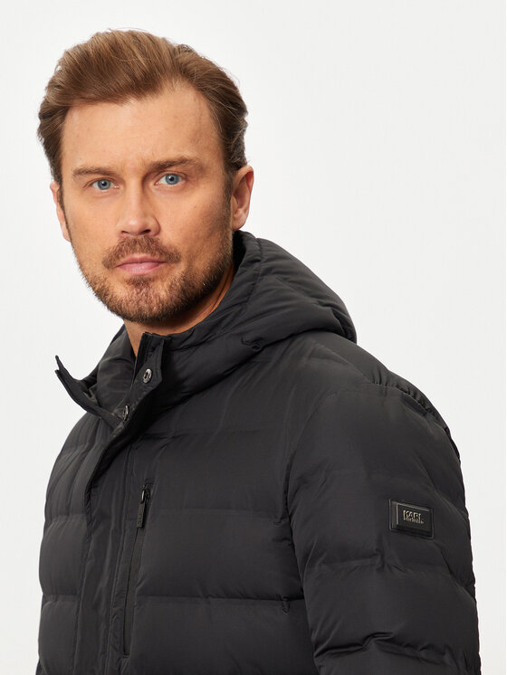 KARL LAGERFELD KARL LAGERFELD Vatovaná bunda 505028 544593 Černá Regular Fit