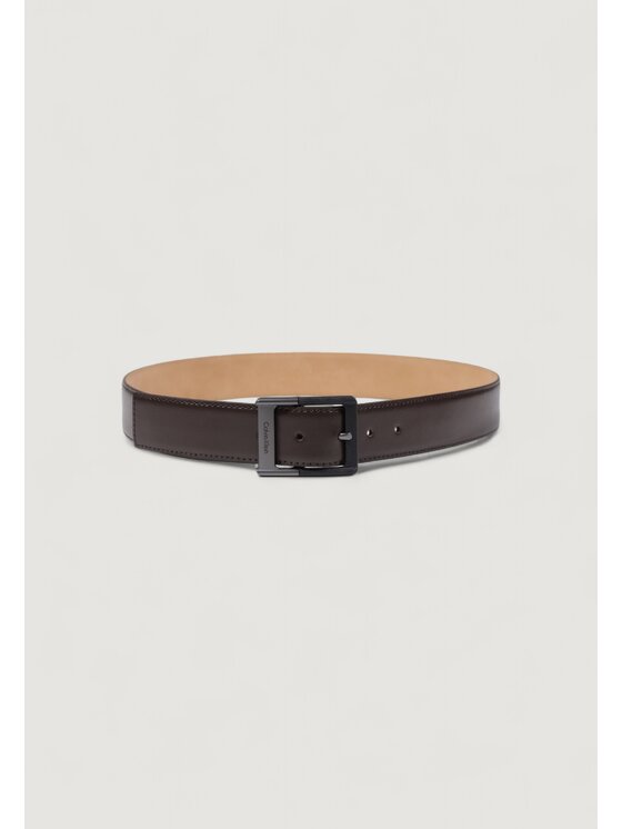 Calvin Klein Calvin Klein Cintura da uomo CLASSIC BUCKLE BELT 38MM Marrone