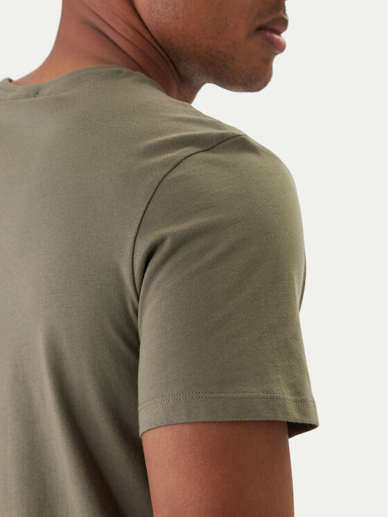 Calvin Klein Calvin Klein Tricou Micro Logo LV04LC255G Verde Regular Fit