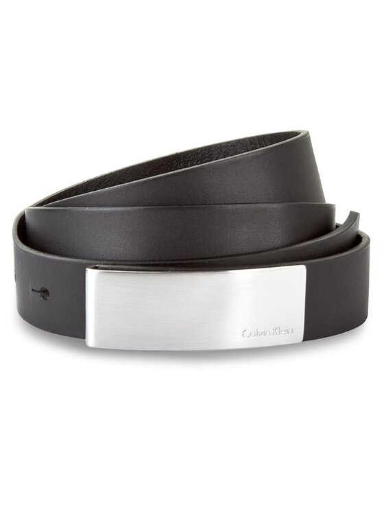 Calvin Klein Calvin Klein Moteriškas Diržas Standalone Curved Plaque Belt K60K602362 85 Juoda