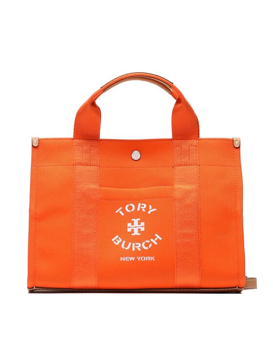Tory burch tote orange outlet