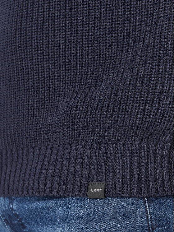 Lee Lee Maglione 112341694 Blu scuro Regular Fit
