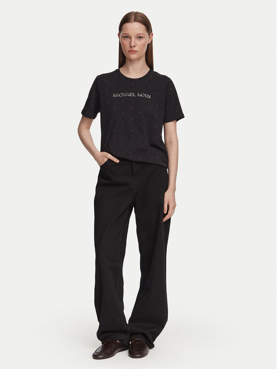 MICHAEL Michael Kors MICHAEL Michael Kors T-shirt MT6524Y97J Nero Regular Fit