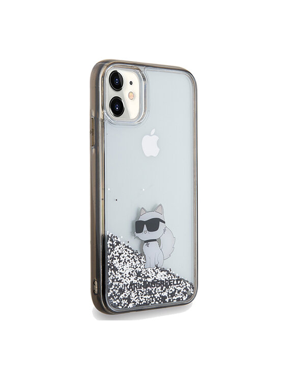 KARL LAGERFELD KARL LAGERFELD Etui na telefon iPhone 11 / Xr Przezroczysty