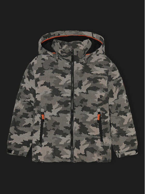 NAME IT NAME IT Kurtka zimowa 13233984 Szary Regular Fit