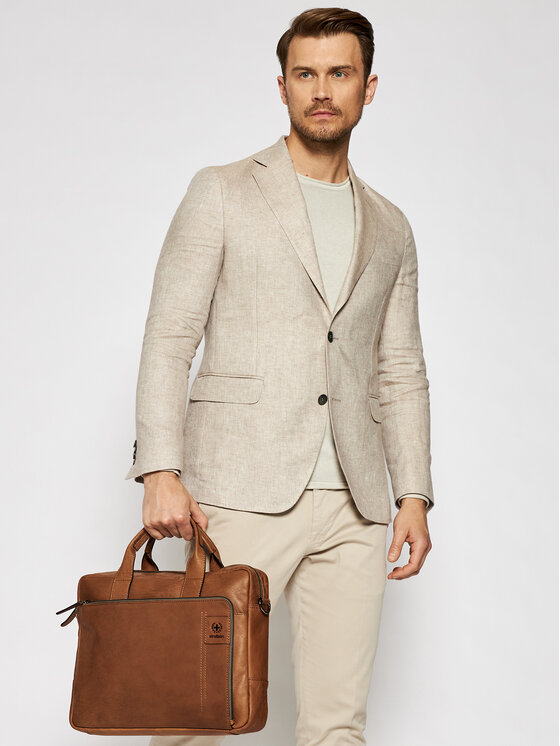 Strellson Strellson Porta PC Hyde Park 4010002766 Marrone