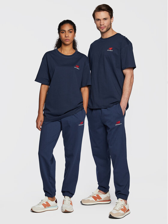 New Balance New Balance T-shirt Unisex UT21503 Blu scuro Relaxed Fit