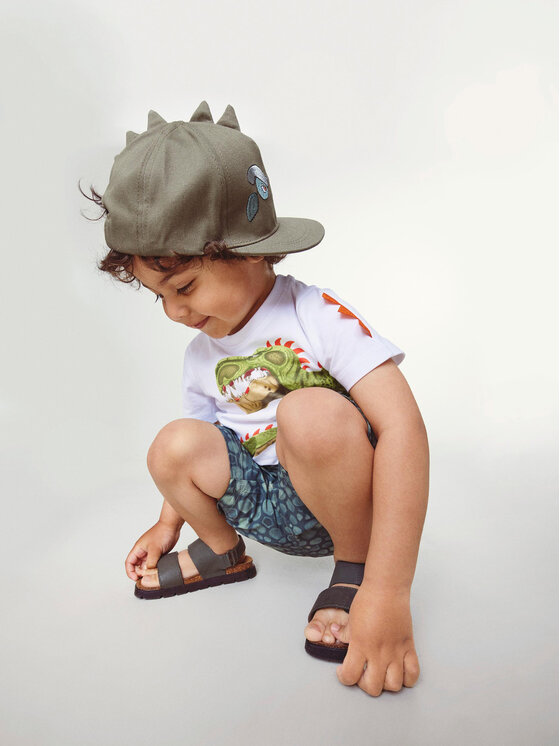 NAME IT NAME IT Badeshorts GIGANTOSAURUS 13213888 Grün Regular Fit