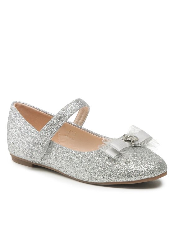 Nelli Blu Ballerine CM22063-3 Argento, taglia : 32