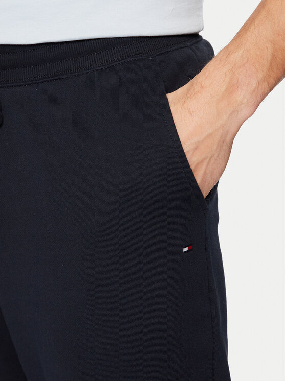 Tommy Hilfiger Tommy Hilfiger Pantaloni trening Terry MW0MW37236 Bleumarin Regular Fit