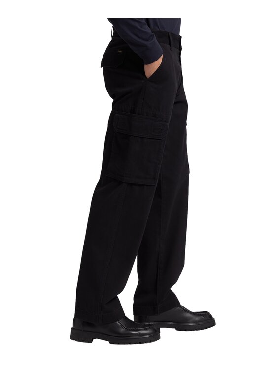 Lee Lee Spodnie cargo 112386549 Czarny Cargo Fit