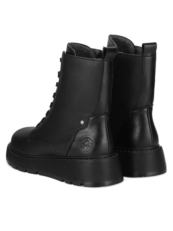 Rieker Rieker Μποτίνια 70401-00 Μαύρο