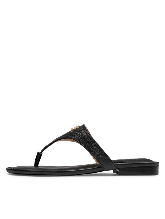LAUREN RALPH LAUREN LAUREN RALPH LAUREN Джапанки Ellah 802860804001 Черен