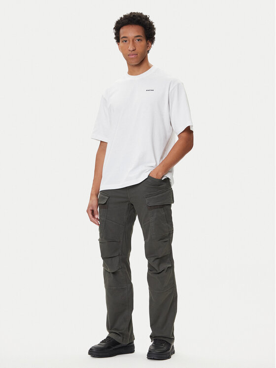 G-Star Raw G-Star Raw Hlače 3D D26950-C106 Siva Straight Fit