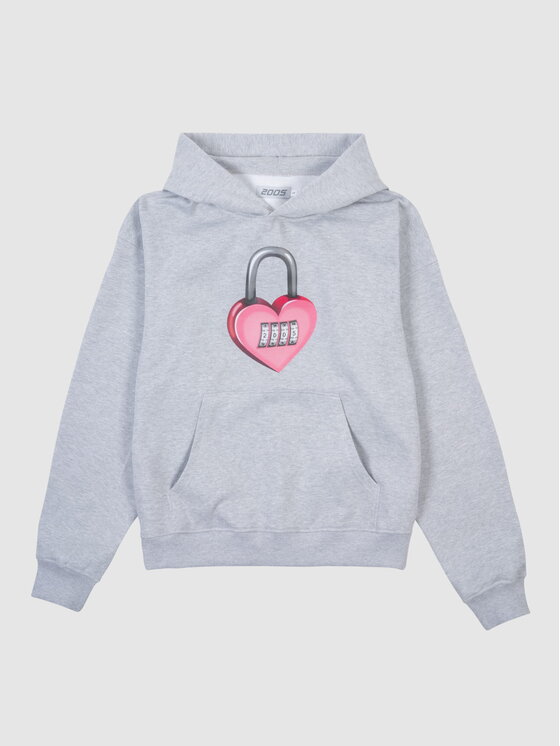 2005 2005 Bluza Charm Szary Oversize