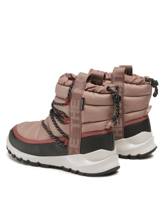 The North Face The North Face Škornji za sneg Thermoball Lace Up Wp NF0A5LWD7T41-050 Rjava