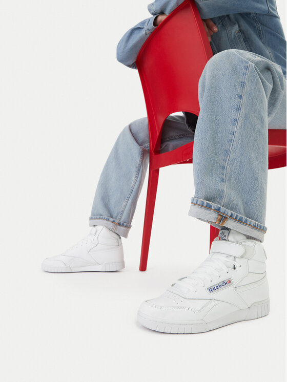 Reebok Reebok Snīkeri SS-EX-O-FIT HI 100000108 Balts