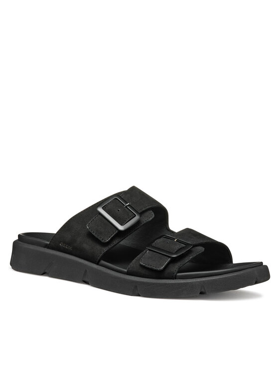 Geox Geox Natikači U Xand 2S U46BGA 00032 C9999 Črna