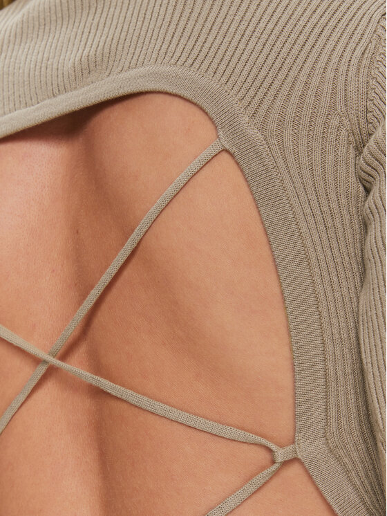 Guess Guess Πουλόβερ Marie W4RR24 Z3C71 Μπεζ Regular Fit