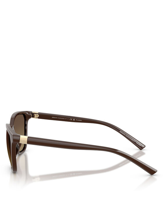 Armani Exchange Armani Exchange Slnečné okuliare 0AX4168SU 8402T5 Tmavo hnedá