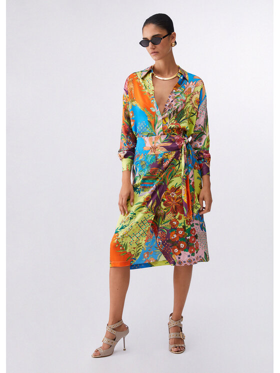 Liu Jo Liu Jo Camicia WA6485T471AP9363 Viola Regular Fit