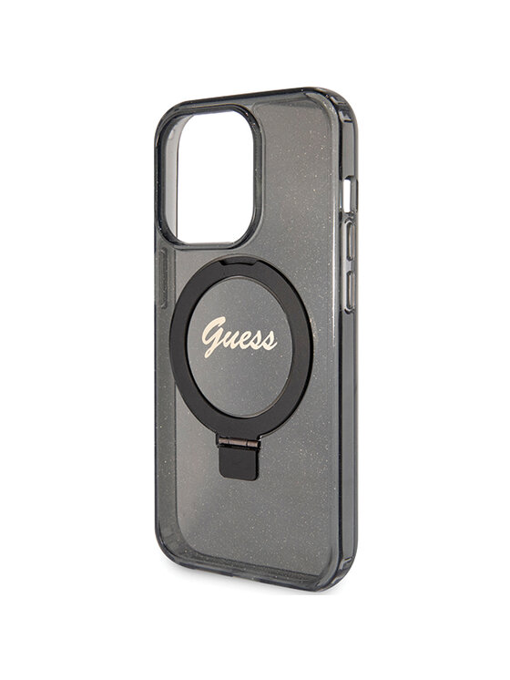 Guess Guess Etui na telefon iPhone 15 Pro Czarny