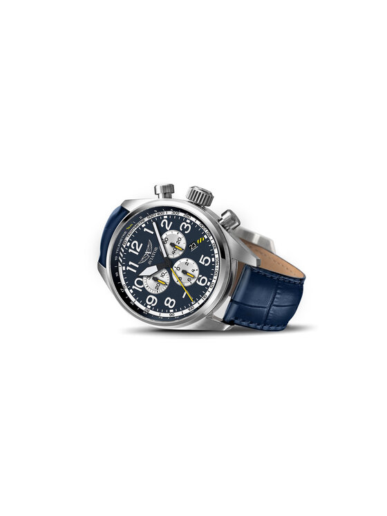 Aviator Aviator Zegarek V.2.25.0.170.4 Niebieski