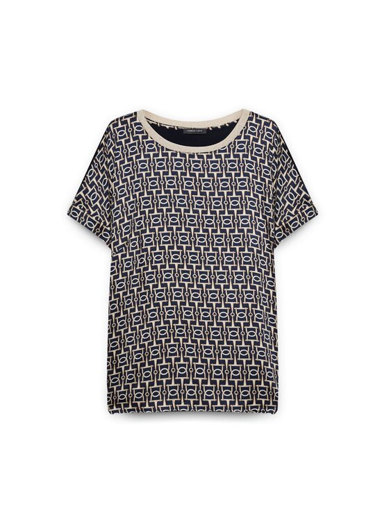 Fiorella Rubino Fiorella Rubino T-shirt G194L008499N0Z4 Blu Regular Fit