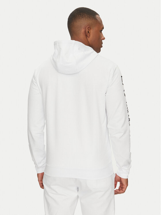 EA7 Emporio Armani EA7 Emporio Armani Mikina 7M000569 AF13512 M0003 Bílá Regular Fit