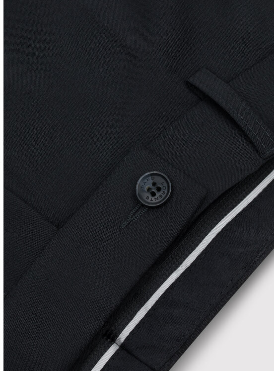 Pako Lorente Pako Lorente Spodnie garniturowe P22WF-6G-039 Czarny Slim Fit