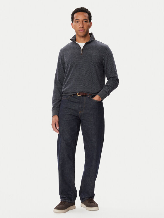 Bugatti Bugatti Pullover 8550 25057F Grau Regular Fit