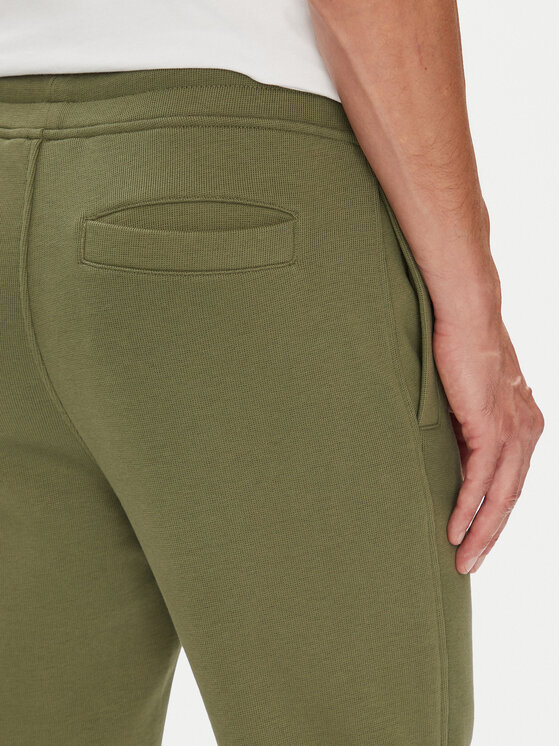K-Way K-Way Spodnie dresowe Mickyel K51377W Zielony Regular Fit