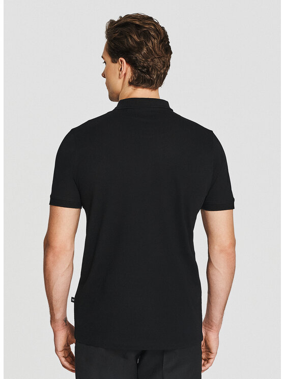 Pako Lorente Pako Lorente Polo P26SF-TX-012 Czarny Classic Fit