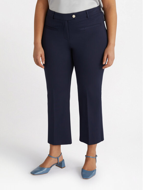 Fiorella Rubino Fiorella Rubino Pantaloni di tessuto P121L002043N034 Blu Flare Fit