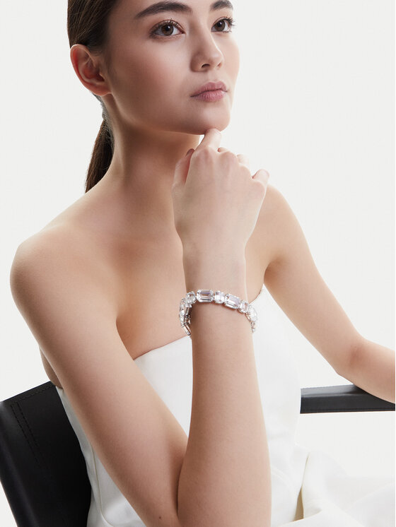 Swarovski Swarovski Bransoletka Millenia 5705770 Srebrny