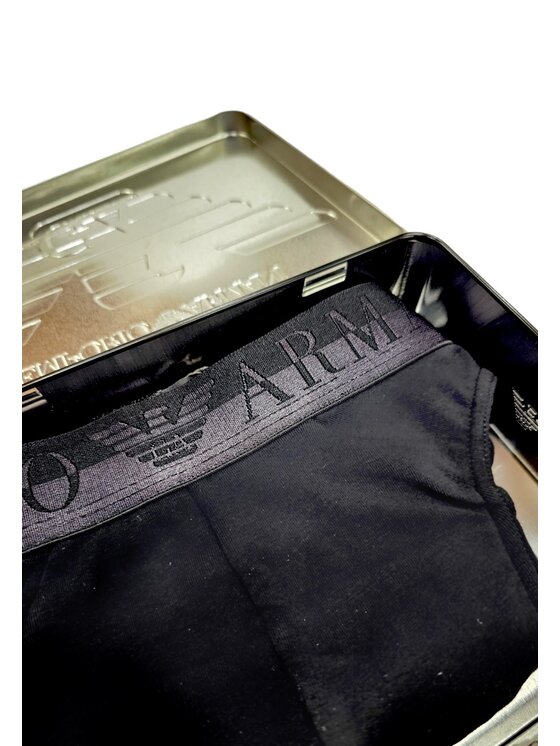 Emporio Armani Underwear Emporio Armani Underwear Slip slip Emporio Armani metal gift box Nero