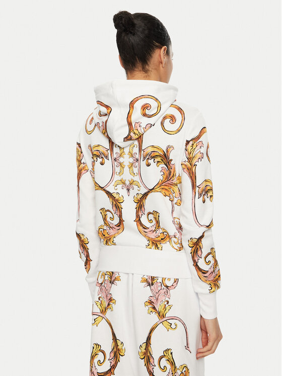 Versace Jeans Couture Versace Jeans Couture Μπλούζα 78HAI3P6 Λευκό Regular Fit