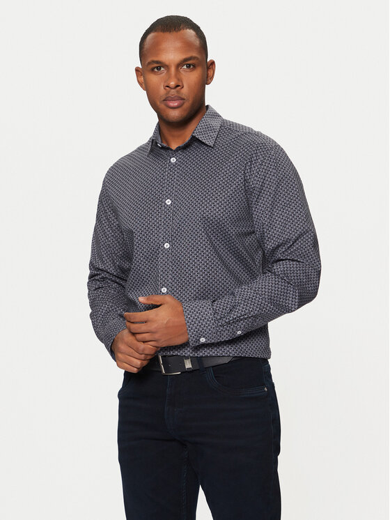 Tom Tailor Košeľa 1043806 Tmavomodrá Regular Fit