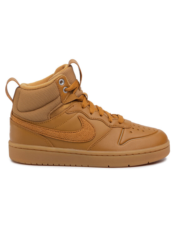 Nike Chaussures Court Borough Mid 2 Boot (GS) BQ5440 700 Marron • Modivo.fr