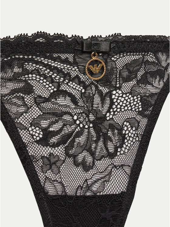 Emporio Armani Underwear Emporio Armani Underwear Kalhotky string 163826 4R206 00020 Černá