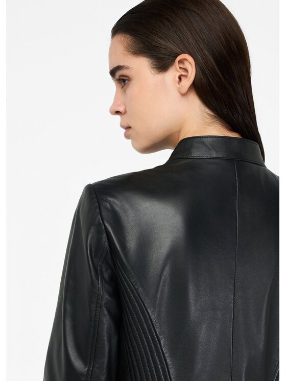 Liu Jo Liu Jo Giacca di pelle CF5162P037922222 Nero Slim Fit