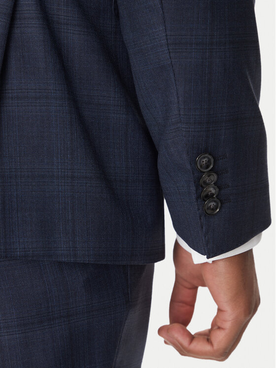 BOSS BOSS Garnitur H-Huge 50535401 Niebieski Slim Fit